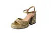 43 zapatos casuales gruesos 33 boca de pez nuevo comercio exterior verano lentejuelas sandalias romanas sandalias de tacón alto hebilla 2023