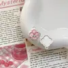 Liga Tulipa Trevo de Quatro Folhas Flor Marca Concha Estrela do Mar Gotejamento de Óleo Exquisito DIY Artesanal Pingente de Lado Único Pingente Joia