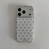 Las populares alas de lunares con purpurina fina son adecuadas para la funda del teléfono Apple 18 Pro Max, accesorios para iPhone 17 Pro, 16/15