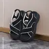 Sandalias de Moda con Tiras Cruzadas y Suela Gruesa para Mujer, Nuevo Estilo Coreano Verano 2026, Simples y Versátiles, Zapatos Casuales para Mujer con Punta Abierta