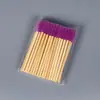 Cepillos Desechables de Madera para Pestañas al por Mayor, Brochas de Maquillaje de Bambú, Cepillos Espirales Rizadores de Pestañas, Cepillos de Pestañas Portátiles