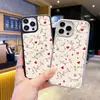 Venda Quente Transfronteiriça Design Retrô de Videira de Amor Adequado para iPhone 17 Capa de Telefone Estilosa Apple 18Pm Capa Protetora de Vidro