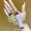 Llave de Oro Puro 999 Caballo Volador Pequeño Princesa Cadena para Teléfono Móvil Colgante Regalo para Novia Cumpleaños