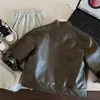 Chaqueta de cuero elegante para niños Muye, chaqueta de otoño para motocicleta, abrigo retro versátil de estilo coreano para niños, ropa infantil Huzhou Zhili