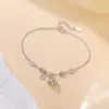 Yilu Prata S925 Prata Esterlina Banhado a Ouro Pulseira Fofa de Pônei Moeda Tridimensional Moda Exquisita Ano do Cavalo do Zodíaco Joia
