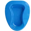 Orinal Espesado para Ancianos, Azul, Duradero, Fácil de Limpiar, Inodoro de Plástico, Orinal, Cuidado de Ancianos