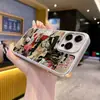 Lista de Comercio Exterior Collage Estilo Americano Ilustración de Gato Funda para Teléfono Iphone17 Vidrio Mate Apple 18Pm Cubierta Protectora