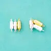 Plata de Ley S925 Hebilla Magnética Larga Hebilla Cápsula Hebilla de Ventosa Hebilla de Acabado para Joyería Accesorios para Pulseras y Collares DIY