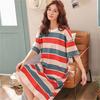 Pijamas Verão Feminino Pijamas Estilo Coreano Pijamas Mulheres Verão Nightgown Mulheres Verão Manga Curta Roupas Domésticas de Verão Conjunto Estudante Bonito Tamanho Grande