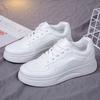 Zapatos Blancos de Mujer 2024 Primavera y Otoño Nuevos Zapatos de Plataforma Gruesa Explosiones Deportes Casual Ins Combinables Transpirables Zapatos Blancos