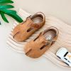Zapatos de suela blanda para bebés y niños pequeños, nuevos zapatos de otoño para niñas de un año, zapatos casuales para niñas y niños.