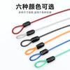 49 hebras de cable de acero recubierto de goma, coche, ropa, equipaje, cable de acero antirrobo, tendedero exterior, 1 metro, 1.5 metros, 2 metros transfronterizo