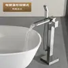 Fabricante Directo de Juego de Ducha de Cobre Puro Transfronterizo Suministro Directo Lavabo de Pedestal Ducha Grifo de Tina Vertical Frío y Caliente