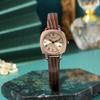 Relógio de pulso feminino compacto retrô criativo Goldie nicho uma geração de cinto de exame estudantil relógio de quartzo