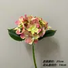 Coleção de Hortênsias 3D Flores Artificiais Flores Falsas Pequena Hortênsia para Exibição Modelo de Casamento Sala Decoração Suave Flores Artificiais