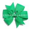 Venta Caliente Transfronteriza Color Sólido Cinta Acanalada Moño Cola de Pescado Pasador para el Cabello Accesorios para el Cabello Niños Bebé Pasador para el Cabello 40 Colores