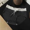 Ropa interior de algodón puro para niñas estilo ballet como en las nubes, algodón para bebé clase A, entrepierna 100% algodón extra larga, bragas triangulares antibacterianas 10A para mujer