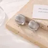 Frijol Dorado Rayado Diseño de Moda Sentido de la Moda Lujo Ligero Versátil Pendientes Verano Nuevo Distintivo Estilo Ins Estilo Coreano Accesorios Mujer