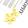 Llavero Flor Corazón Ola Grande Dopamina DIY Colgante para Bolso Hecho a Mano Material para Joyería Accesorios Pequeños