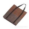 Suministro Directo de Fábrica Moda Bolsos para Hombre Bolso de Lona Aceite y Cera Bolsa de Compras Impermeable Bolso de Mano para Viajes
