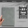 Cuaderno A5 de Cuero Suave Engrosado con Cierre de Cabeza de Ciervo, Cuaderno de Oficina con Tapa de Cuero, Cuaderno de Estudiante de Alto Valor para Preparación de Exámenes
