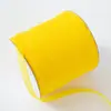Rollo Grande de 6 mm Cinta de Gasa Translúcida Hilo de Leche Hilo de Nieve Doble Cara Hecho a Mano DIY Accesorios para el Cabello Accesorios de Lazo Decoración de Boda