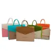 Suministro Transfronterizo de Bolsas para Laptop de Fieltro, Bolsas para Documentos de Fieltro, Bolsas Tote Protectoras para Cuadernos con Logos Impresos