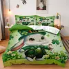 Juego de Cama de Tres Piezas Shein Temu St. El Juego de Cama Decorativo de Tres Piezas de Patrick Se Puede Emitir Jit