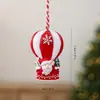 Ornamentos de Resina 3D de Natal Novos Transfronteiriços Decorações de Árvore de Natal Pingentes de Brinquedo Arranjo de Decoração de Atmosfera