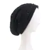 Gorro de Malla de Algodón Transfronterizo, Gorro Bufanda para la Cabeza Étnico Hui, Bufanda para la Cabeza Protectora del Cabello Jdu-151