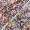 AB Magic Color Clear Glass Gravel Mixed Nail Art Jóias DIY Star Filler Moldura de foto Acessórios de decoração