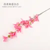 Orquídea Phalaenopsis Artificial para Decoración de Bodas, Arreglo Floral de Techo, Decoración de Pasillo de Boda, Flores Decorativas al por Mayor para Hoteles y Hogares