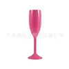 Suministro directo de fábrica vaso de champán de plástico vaso de vino tinto acrílico 170MLPC copa de champán copa de champán