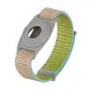 Adecuado para Correa de Reloj para Niños Apple Airtag, Correa de Muñeca de Bucle de Nylon con Velcro, Funda Protectora para Apple Airtag