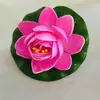 Fornecedor da Fábrica Fornece Flores de Lótus de Eva de 8 cm Que São Realistas e Seguras para as Mãos, Nenúfares Artificiais, Adereços de Performance, Flores de Palco, Simulação de Alta Qualidade