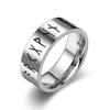 Luen Rune Anillo Vikingo para Hombre Joyería en stock Venta Caliente Acero de Titanio No Caída Corrosión Anillo de Regaño Fabricantes