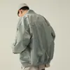 Uniforme de Baseball 2025 Primavera Outono Inverno Jaqueta Masculina Nova Casual Tendência Marca Piloto Cor de Primavera Jaqueta Solta Masculina