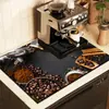 Máquina de café simple americana alfombrilla antideslizante alfombrilla de drenaje alfombrilla para mesa de comedor barra alfombrilla para encimera de cocina absorbente secado rápido venta al por mayor