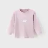 Nueva Camiseta de Algodón Puro para Primavera y Otoño, Nueva Camiseta Básica Simple de Algodón para Otoño e Invierno, Camiseta Casual Estilo Coreano