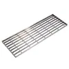 Placa de grelha de alta resistência, tampa de grelha para canaleta, grelha de aço galvanizado a quente composta dentada, placa de grelha de aço soldada por pressão, placa de grelha de aço galvanizado