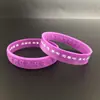 Pulseira de Couro Oco Pulseira de Pulso Esportiva de Silicone Anel de Mão Gravação Pulseira de Borracha Pulseira de Pulso para Adultos Homens e Mulheres