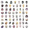 100 Pegatinas Venta Caliente Transfronteriza Animación Japonesa Versión Q Kimetsu no Yaiba Pegatinas de Graffiti de Animación Junto al Refrigerador Pegatinas para Patineta