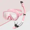 Óculos de Mergulho Novos 2025 HD Anti-Embaçante Campo de Visão Amplo Equipamento de Snorkel Máscara de Snorkel