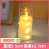 Vela digital LED simulada do fabricante para decoração de Natal, restaurante e casa, iluminação ambiente para casamentos e eventos. Cordão de luzes digitais para velas.