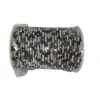 Cordão com Strass Tubo Redondo de 8 Fileiras Multicor Nº 6, Decoração para Roupas, Calçados e Chapéus, Materiais e Acessórios DIY Feitos à Mão, Atacado do Fabricante