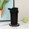 Vaso de Agua para Polvo de Proteína Deportiva de 300 ml, Vaso Práctico con Escala, Vaso Shaker de Plástico, Vaso Deportivo Portátil Vaso Shaker
