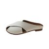 Zapatos Muller de moda para mujer ropa exterior 2024 Verano nuevo estilo coreano sandalias de suela blanda perezosas de punta cerrada medias zapatillas mujer