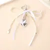 Nuevo Colgante Creativo de Cadena Colgante con Lazo de Perlas para Bolso, Funda de Teléfono, Llavero, Adorno, Exquisito Accesorio de Regalo Pequeño