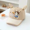 Sombreros de Primavera para Bebés de Guardería, Gorras de Béisbol Lindas de Conejito para Niños, Sombreros de Sol de Verano 2026, Comercio Exterior