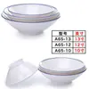 Melamina estilo japonés tazón para ramen de miso imitación porcelana picante caliente maxi grande Tazón comercial col encurtida sopa de pescado en polvo tazón para fideos de arroz vajilla